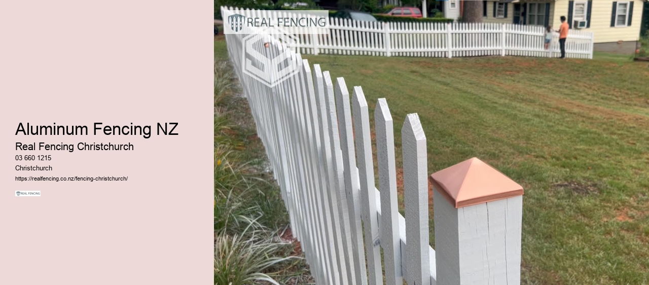 Aluminum Fencing NZ