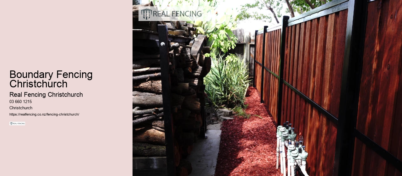 metal fencing christchurch