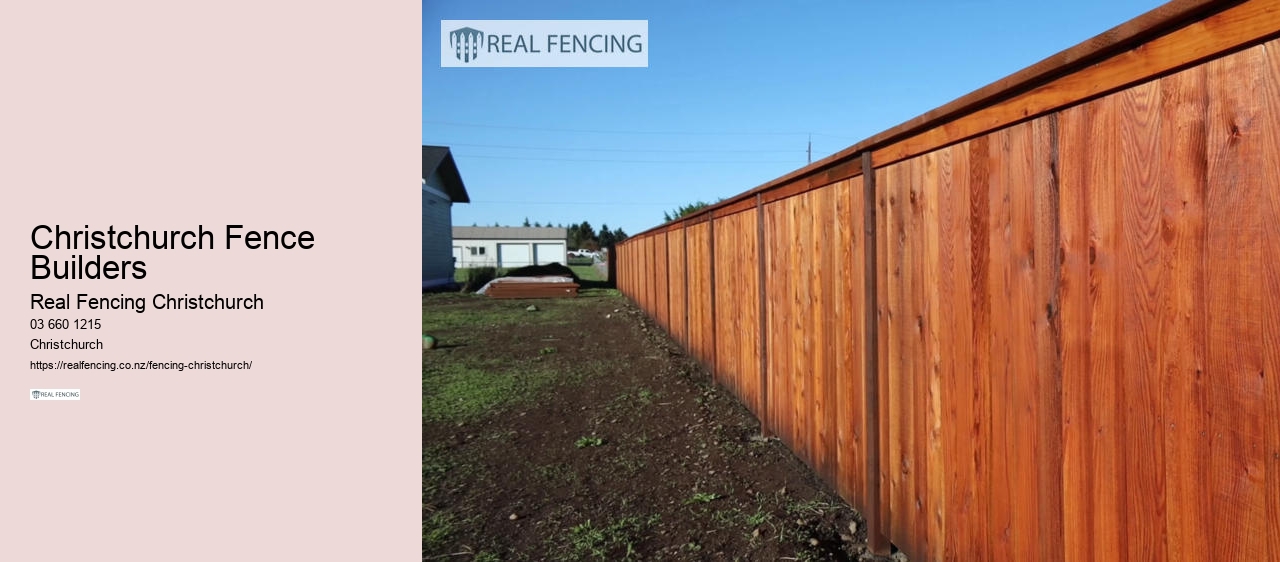 vinyl fence christchurch