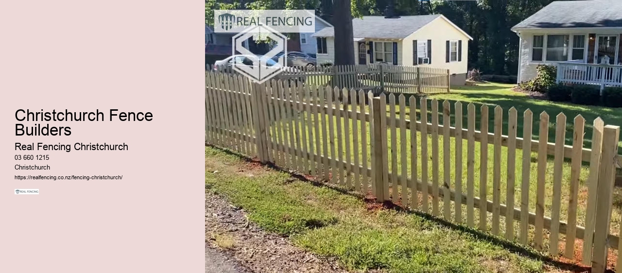 vinyl fence christchurch