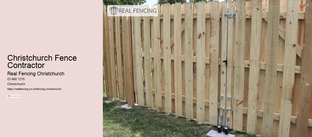 fence repairs christchurch nz