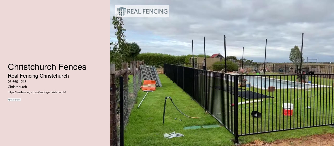 pool fencing chch