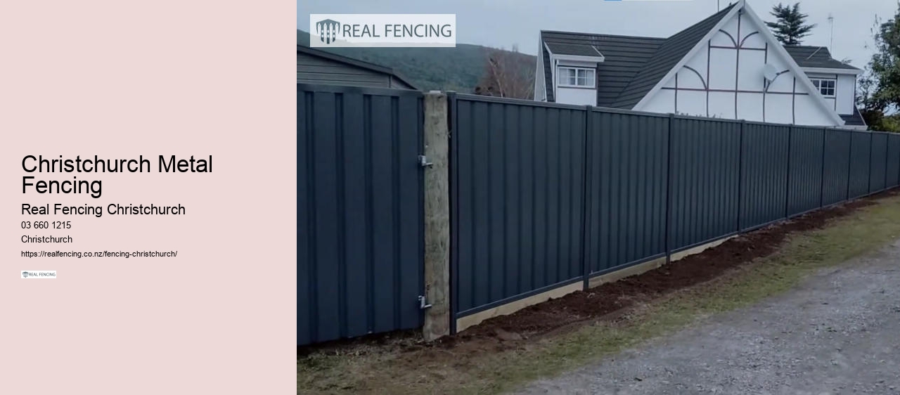 fencing contractors chch