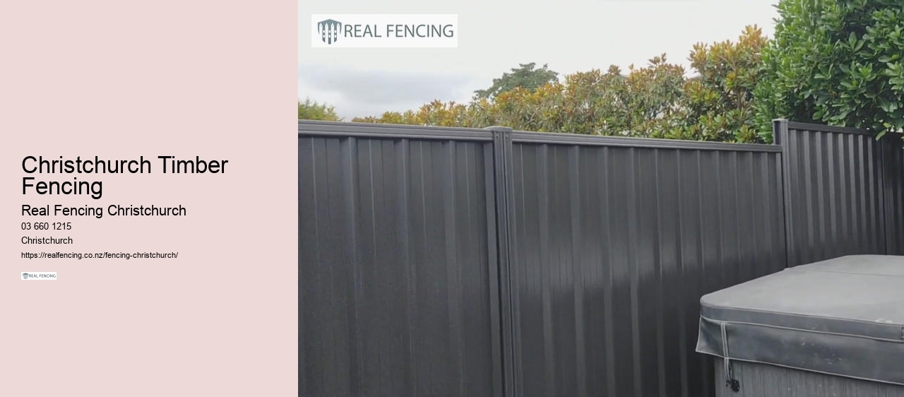 fence repairs chch