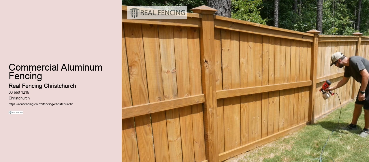 Commercial Aluminum Fencing