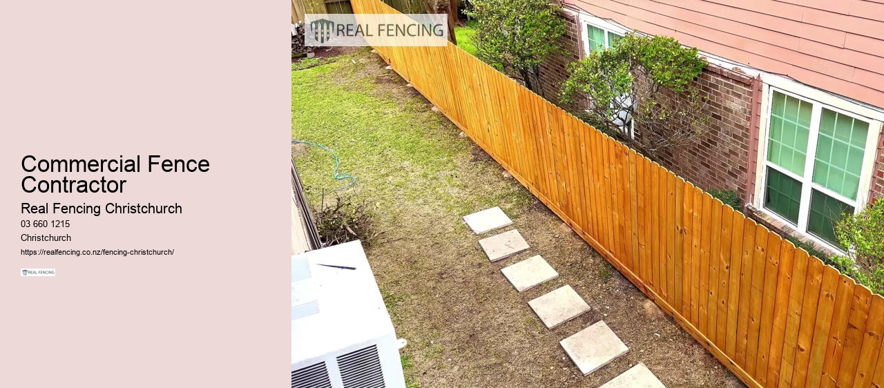 Commercial Fence Contractor