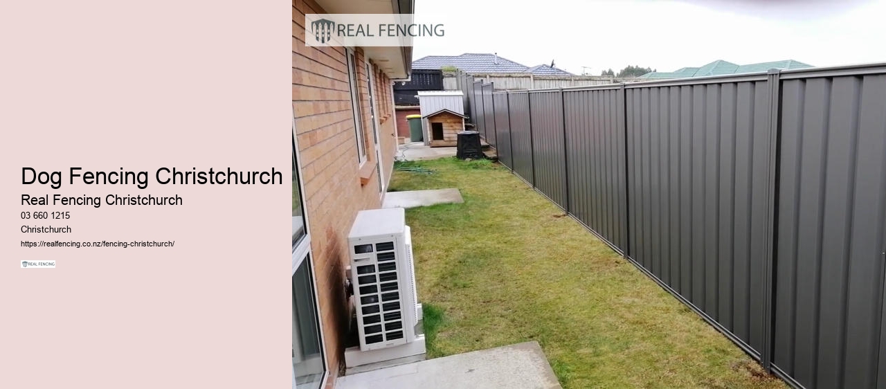 Dog Fencing Christchurch