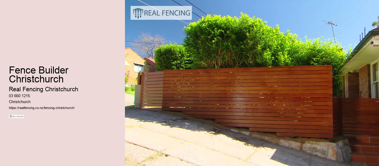 Fence Builder Christchurch