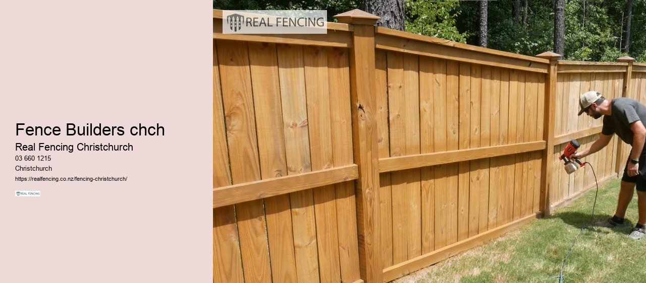 fencing timber christchurch