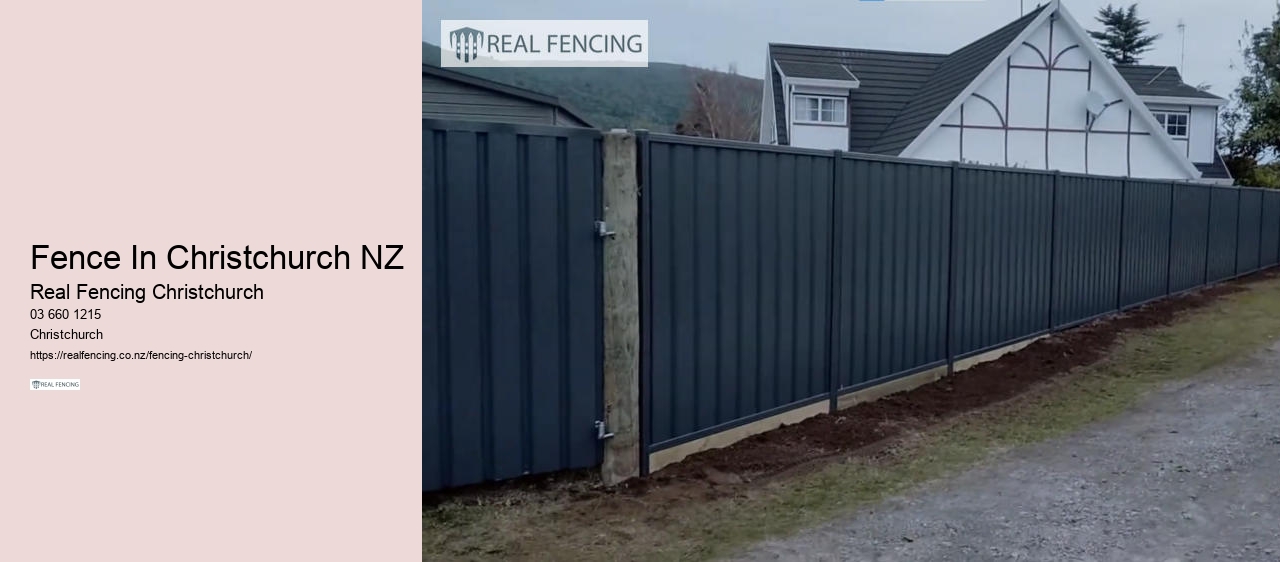 fencing christchurch nz