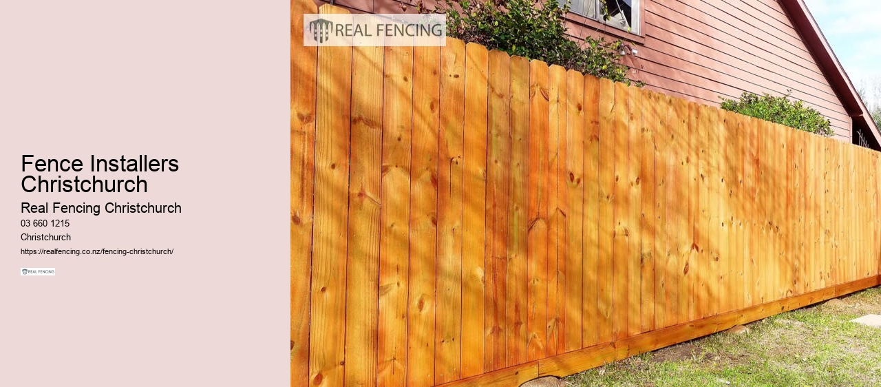 Fence Installers Christchurch