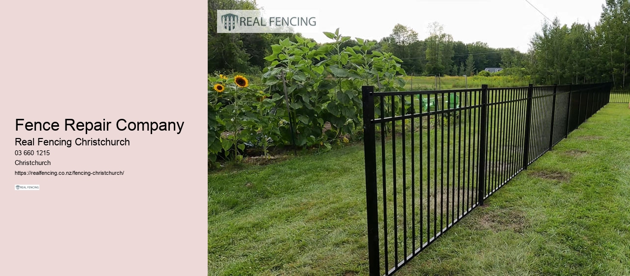 pvc fencing chch