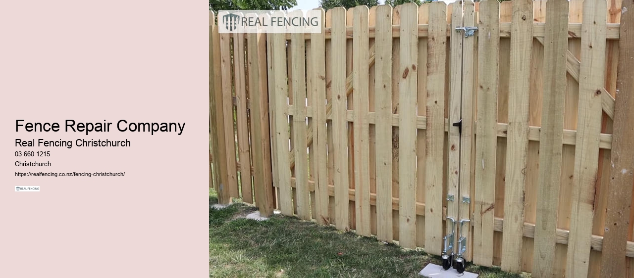 pvc fencing chch