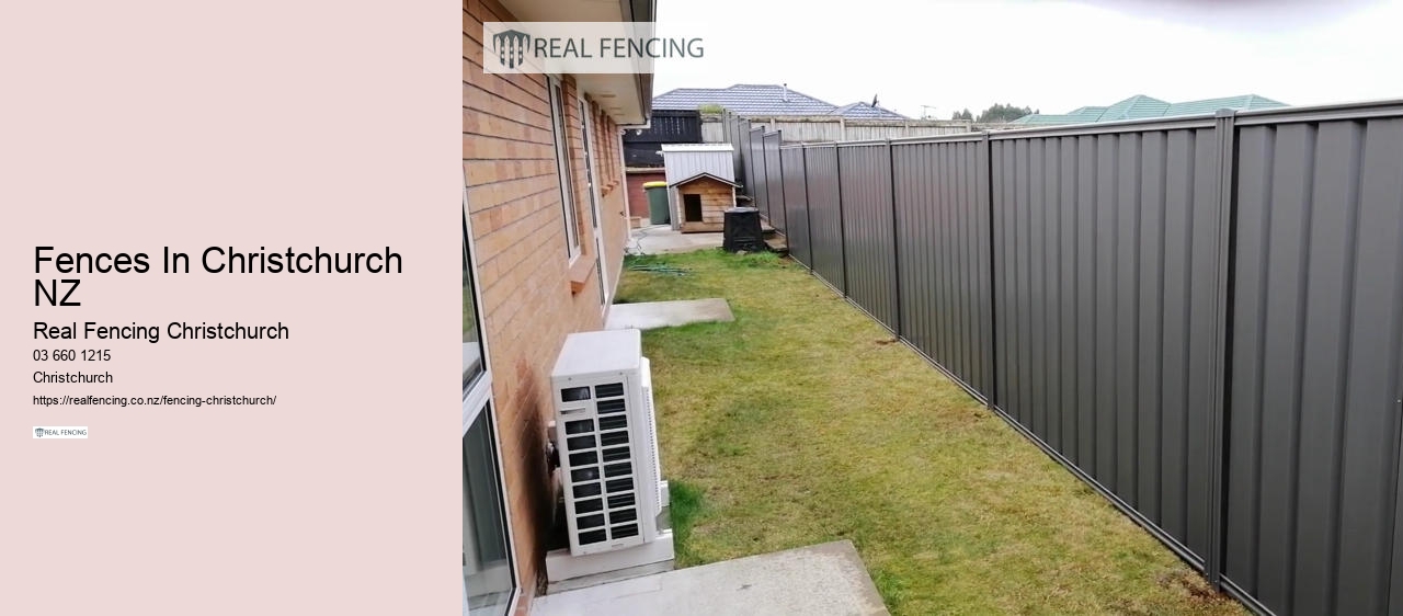 christchurch fence contractor