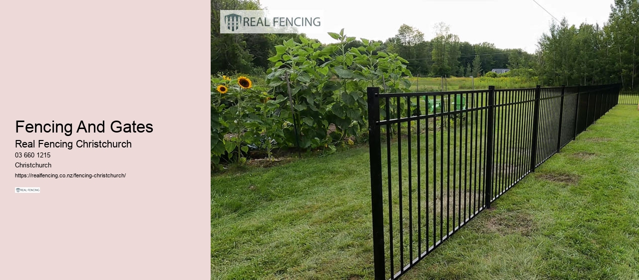 Fencing And Gates