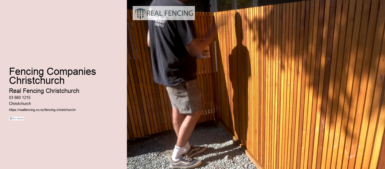 fence repairs christchurch nz