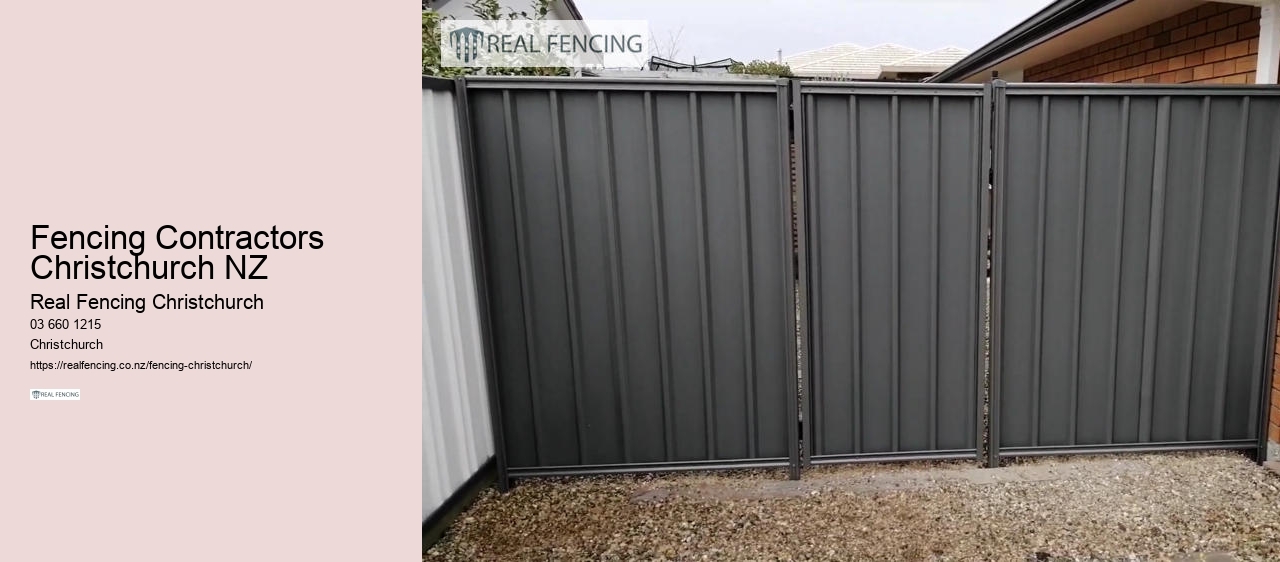 metal fencing contractors