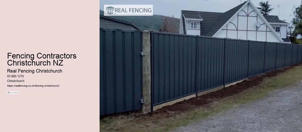 fence repair christchurch