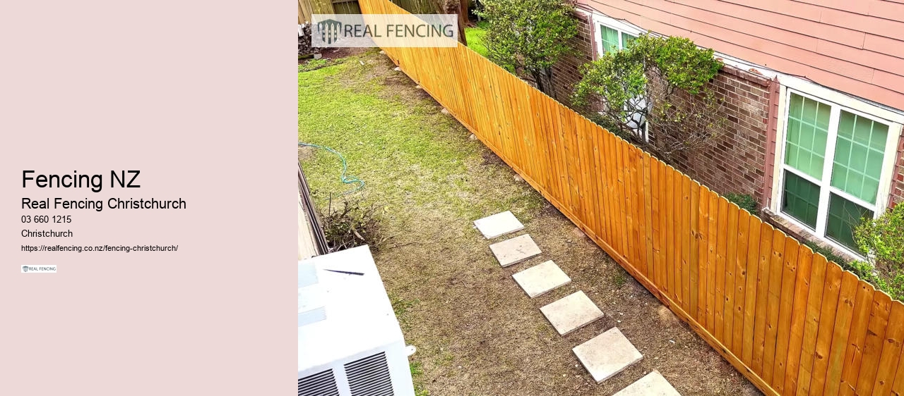 kwila wood fencing christchurch