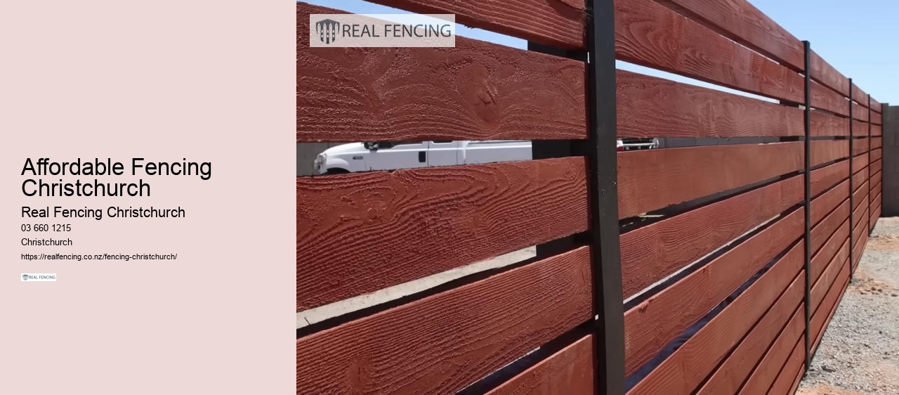 pvc fencing chch