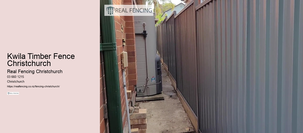 fencing contractors christchurch nz