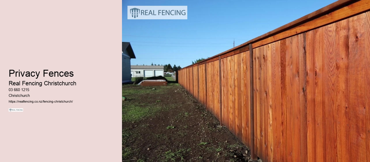 Privacy Fences