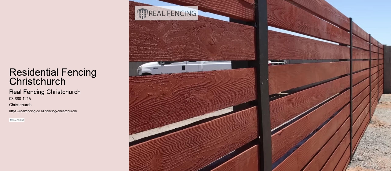 fence palings christchurch