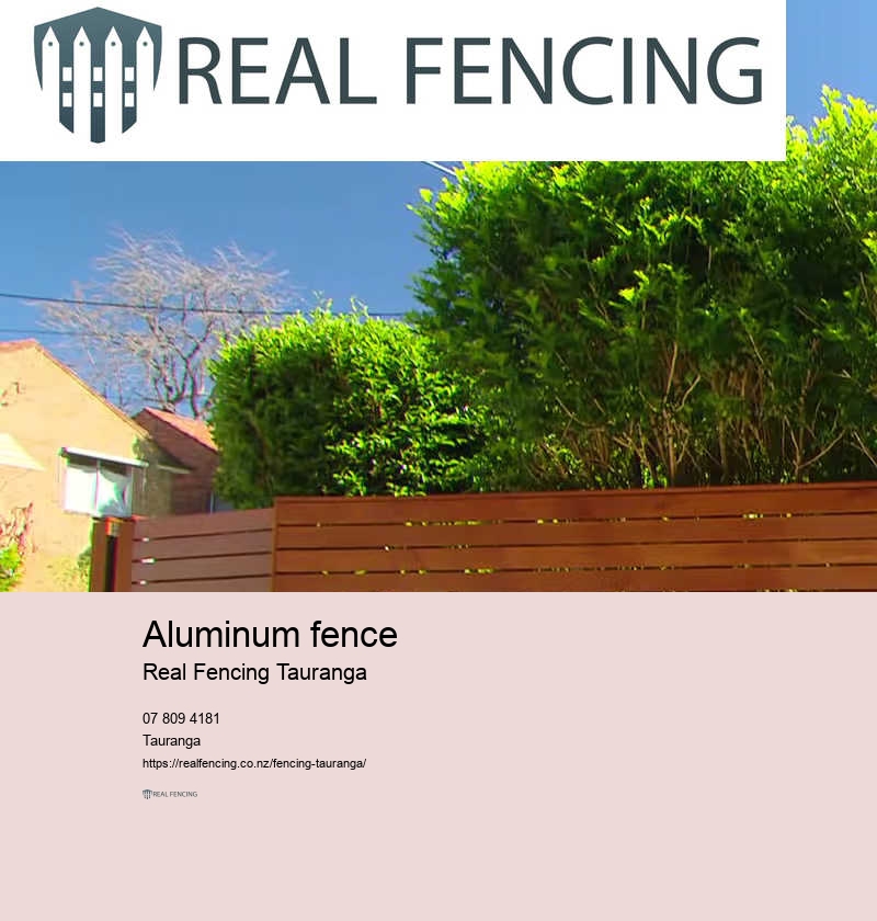 Aluminum fencing company