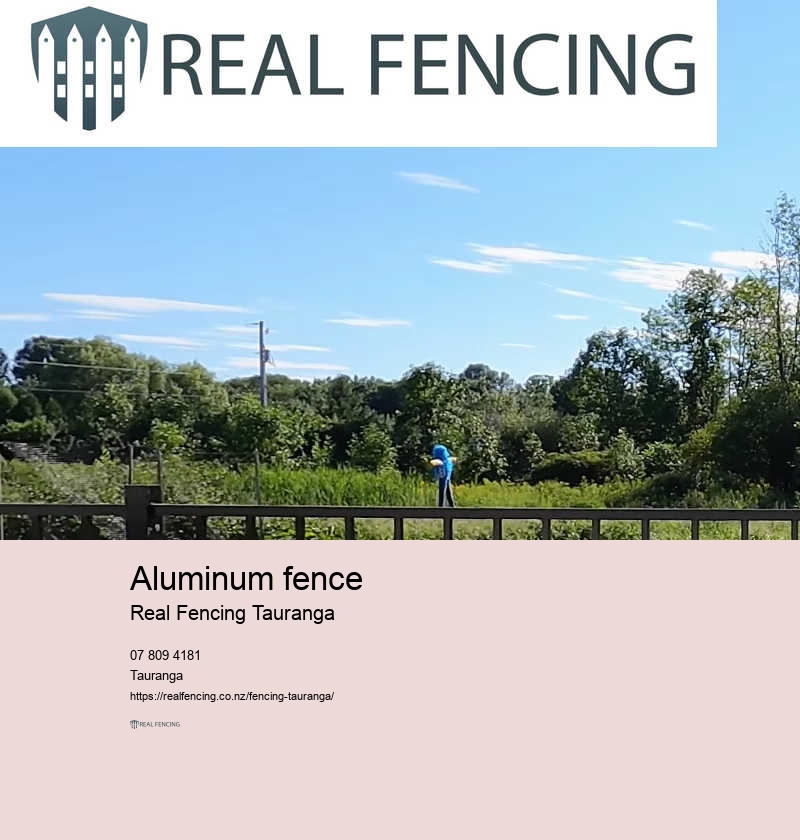 Tauranga fence contractor