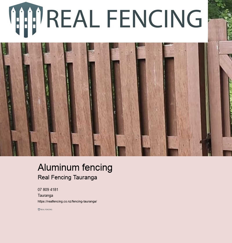 Fencing companies Tauranga