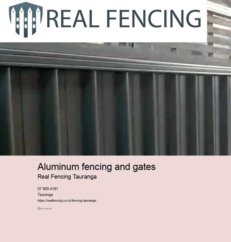 Tauranga standards for timber fencing