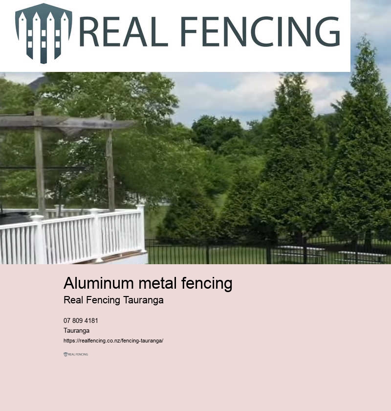 Aluminium pool fencing Tauranga