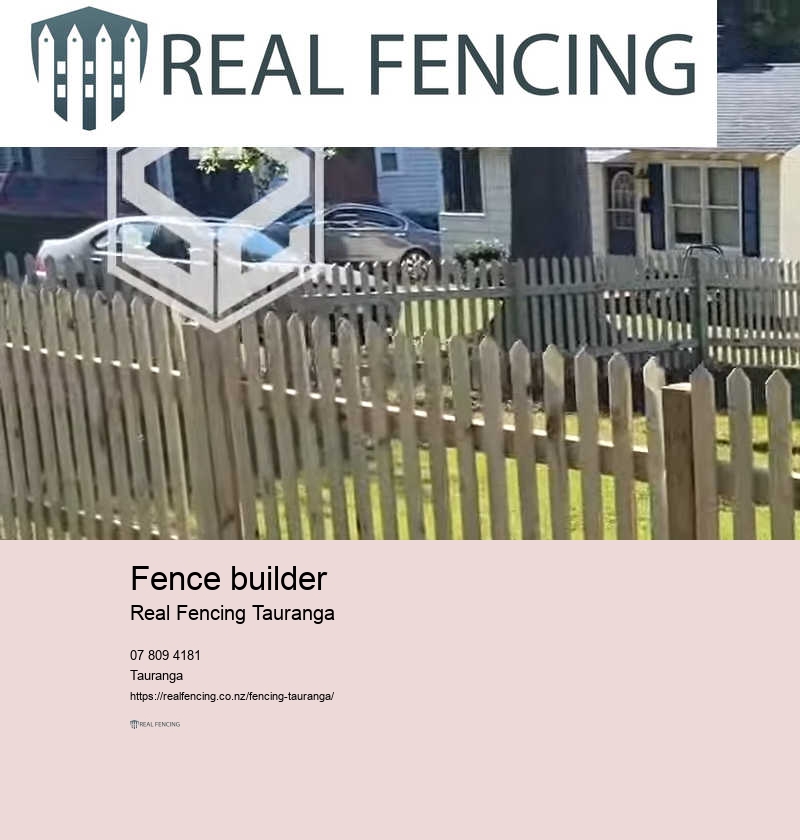 PVC fencing