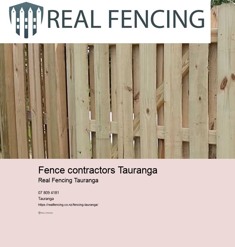 Fencing Tauranga NZ