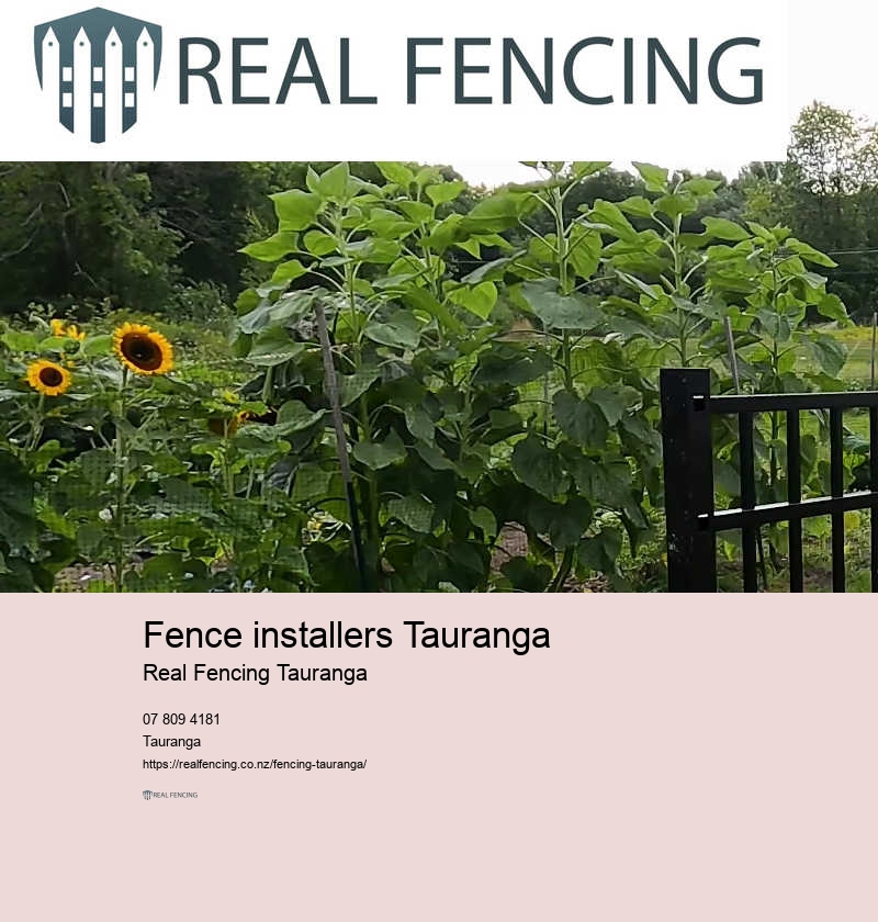 Tauranga fence builder