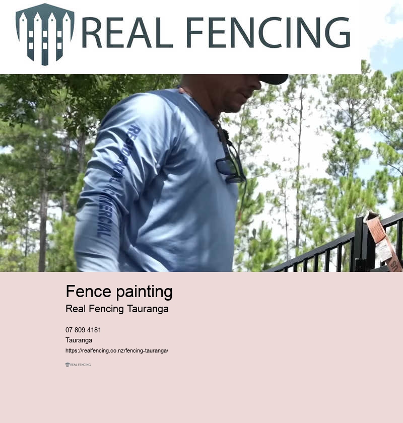 Tauranga fence contractor