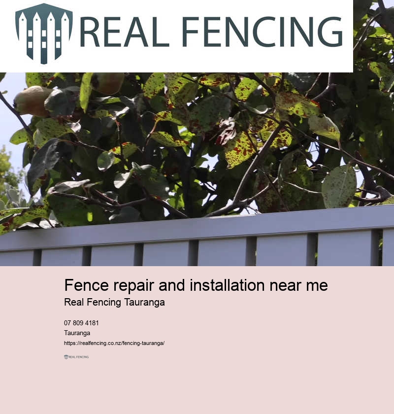 Tauranga metal fencing