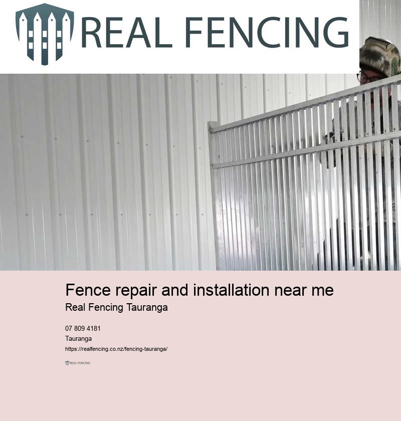 Tauranga standards for timber fencing