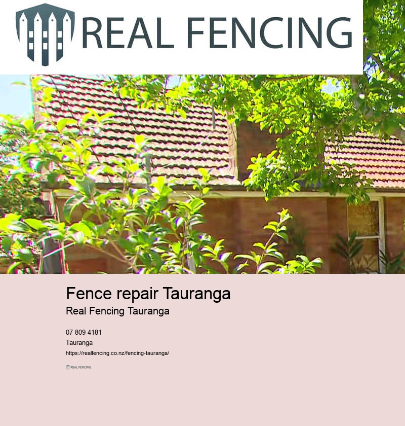 Fencing contractors Tauranga