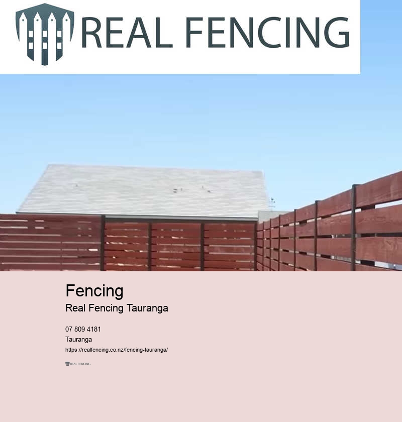 Fencing and gates