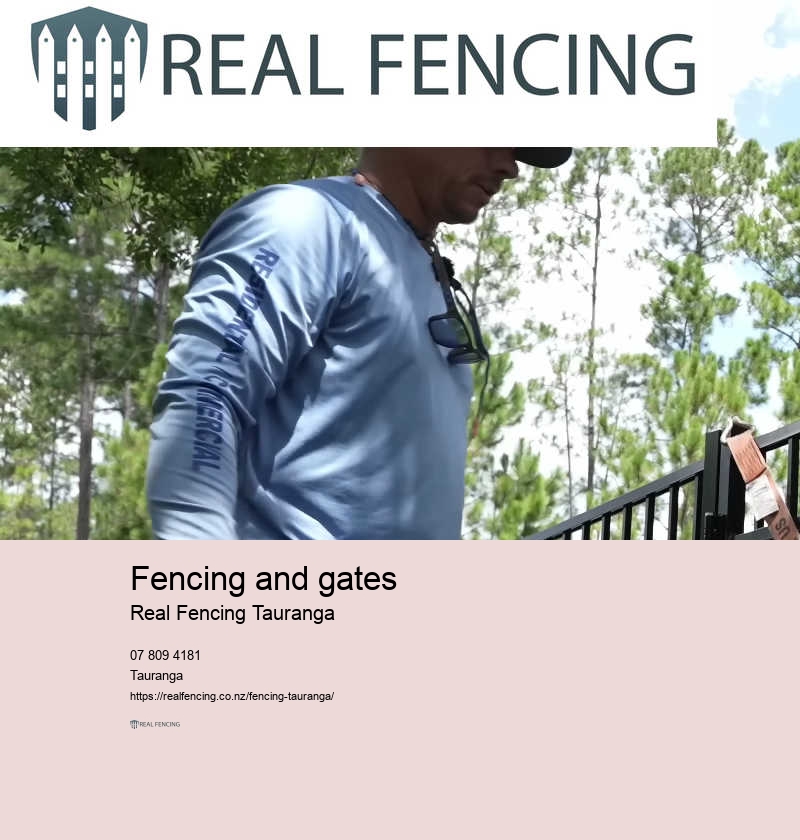 Timber fencing ideas