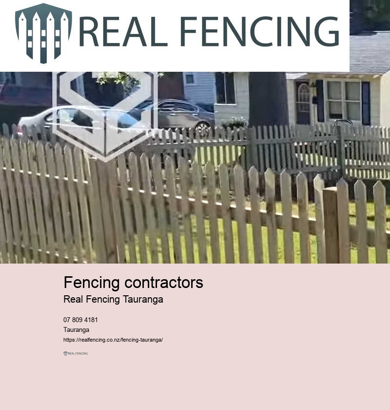 Fencing companies Tauranga