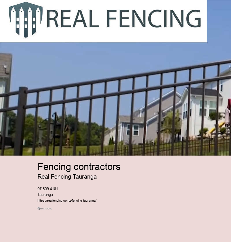 Fencing contractor Tauranga