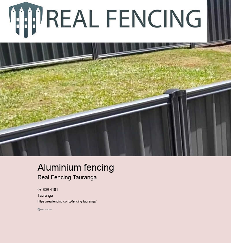 Tauranga fencing