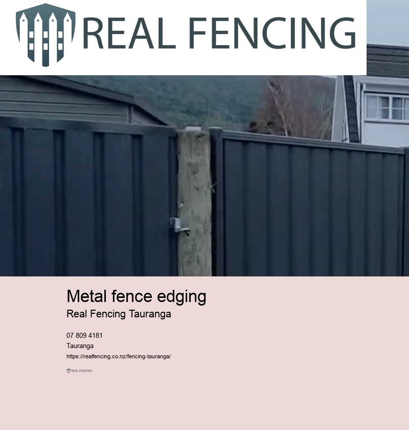 Metal fencing Tauranga