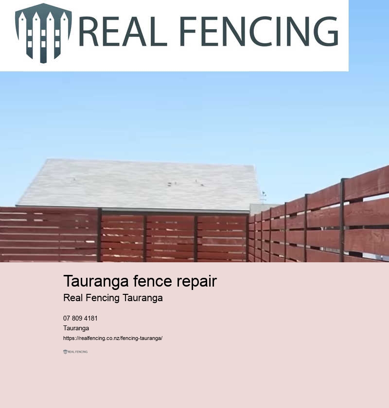 Fence repair Tauranga