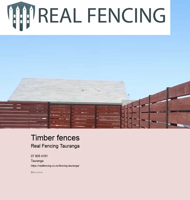 Fencing companies Tauranga