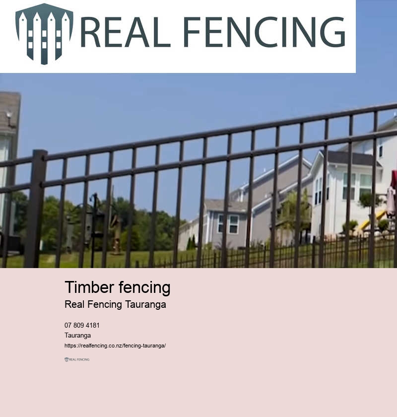 Tauranga metal fencing