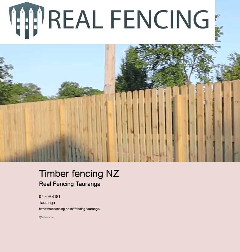 Fence building Tauranga