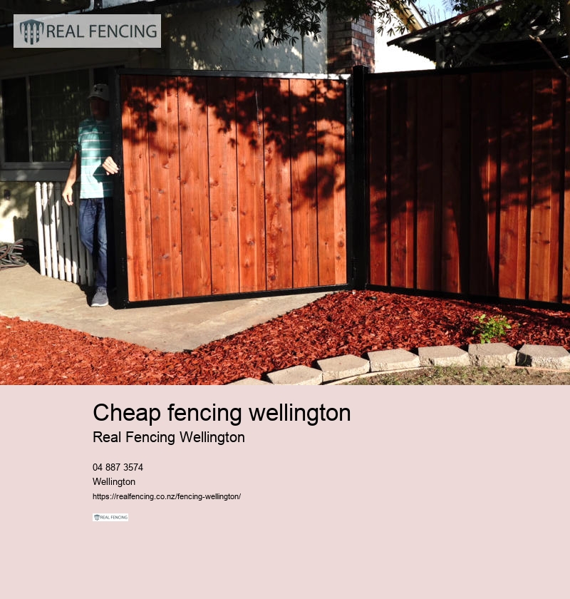 cheap fencing wellington